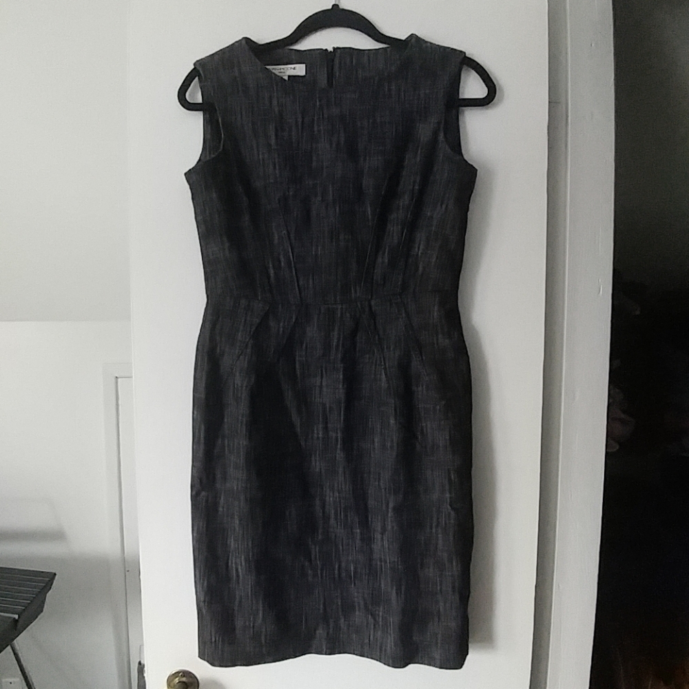 Navy Evan Picone Dress